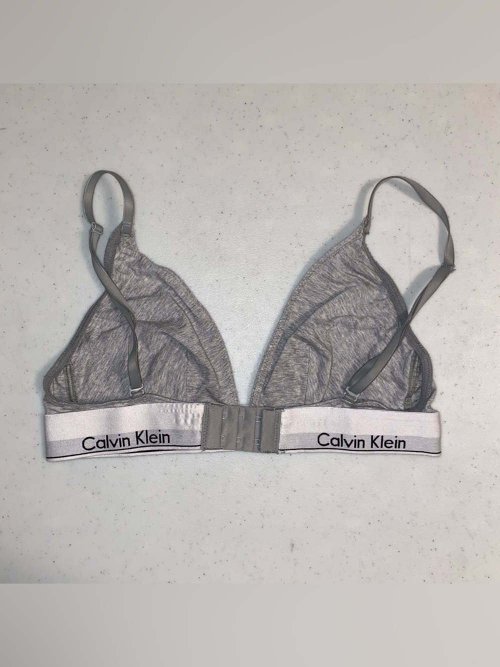 Calvin Klein Heather Gray Bralette - Picture 7 of 9